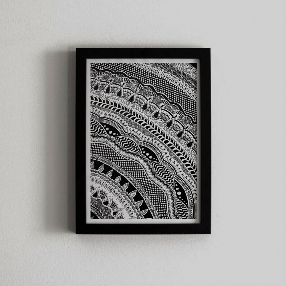 Detailed pattern art